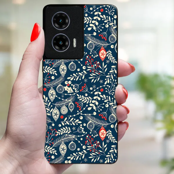 MY ART Kryt s vianočným dizajnom Motorola Moto G35 5G MISTLETOE (070)