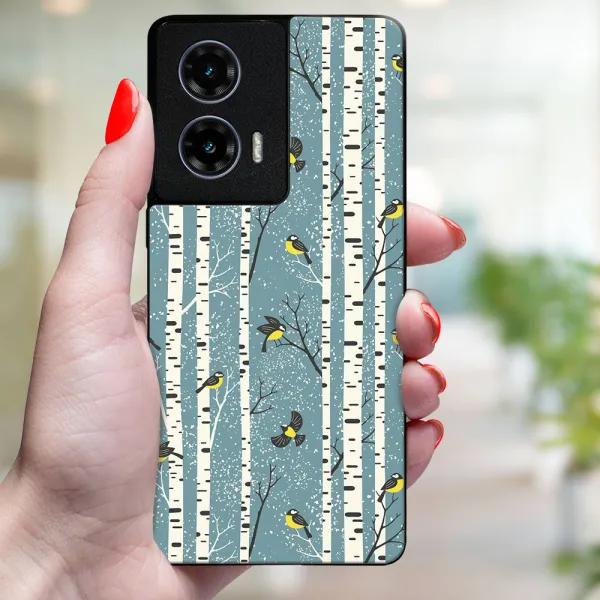 MY ART Kryt s vianočným dizajnom Motorola Moto G35 5G BIRCH (072)
