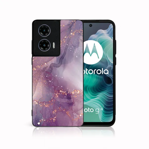 MY ART Ochranný kryt pre Motorola Moto G35 5G PURPLE (148)