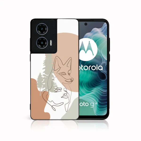 MY ART Ochranný kryt pre Motorola Moto G35 5G FOX (191)