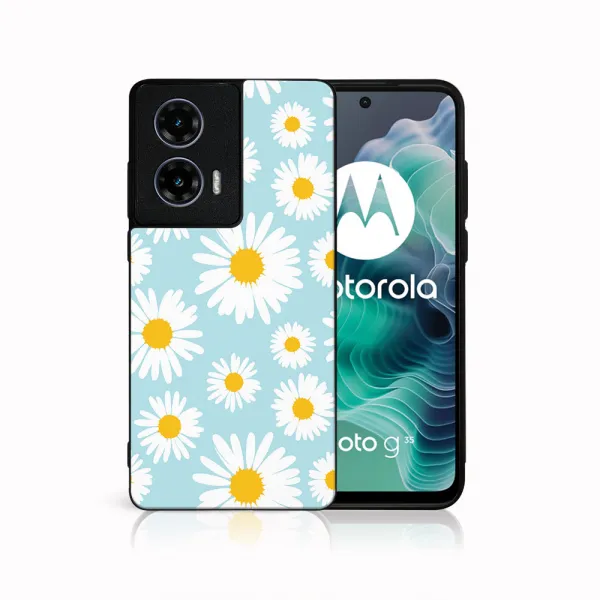 MY ART Ochranný kryt pre Motorola Moto G35 5G CAMOMILE (124)