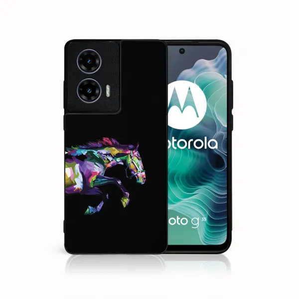 MY ART Ochranný kryt pre Motorola Moto G35 5G HORSE (249)