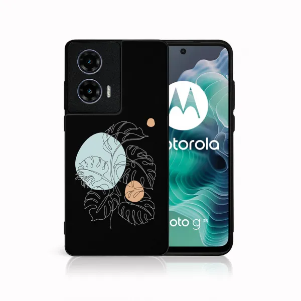MY ART Ochranný kryt pre Motorola Moto G35 5G MONSTERA (194)