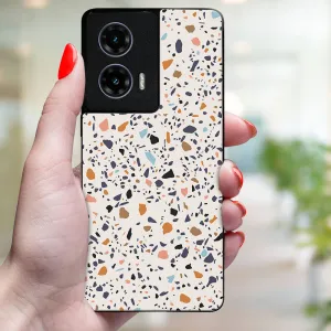 MY ART Ochranný kryt pre Motorola Moto G35 5G BEIGE TERRAZZO (162)