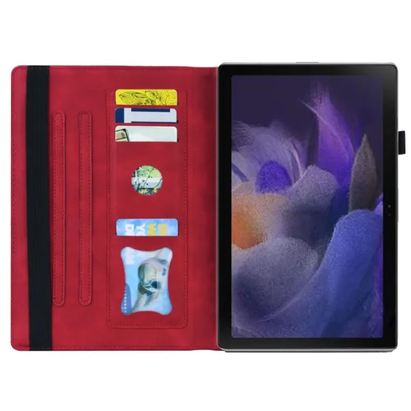 FLATY Zaklápacie puzdro pre Lenovo Tab K11 Plus červené