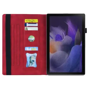 FLATY Zaklápacie puzdro pre Lenovo Tab K11 Plus červené