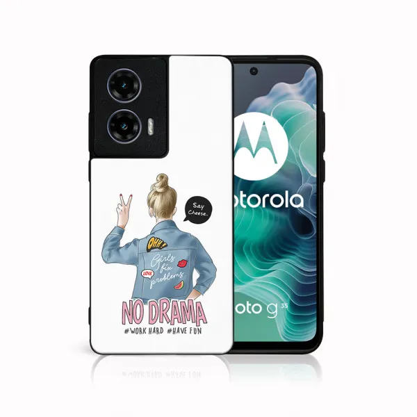 MY ART Ochranný kryt pre Motorola Moto G35 5G NO DRAMA (138)