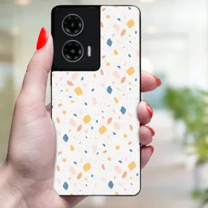 MY ART Ochranný kryt pre Motorola Moto G35 5G ORANGE TERRAZZO (165)