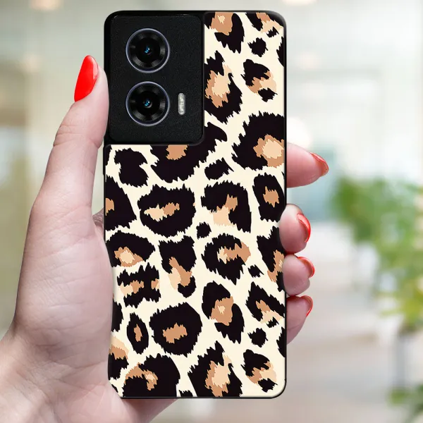 MY ART Ochranný kryt pre Motorola Moto G35 5G LEOPARD PRINT (238)