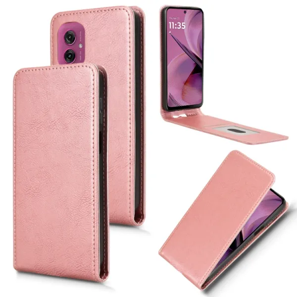 Vyklápacie puzdro pre Motorola Moto G55 5G ružové