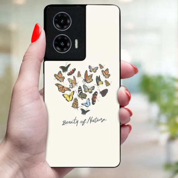 MY ART Ochranný kryt pre Motorola Moto G35 5G BUTTERFLIES (240)