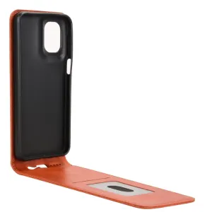 Vyklápacie puzdro pre Motorola Moto G55 5G hnedé