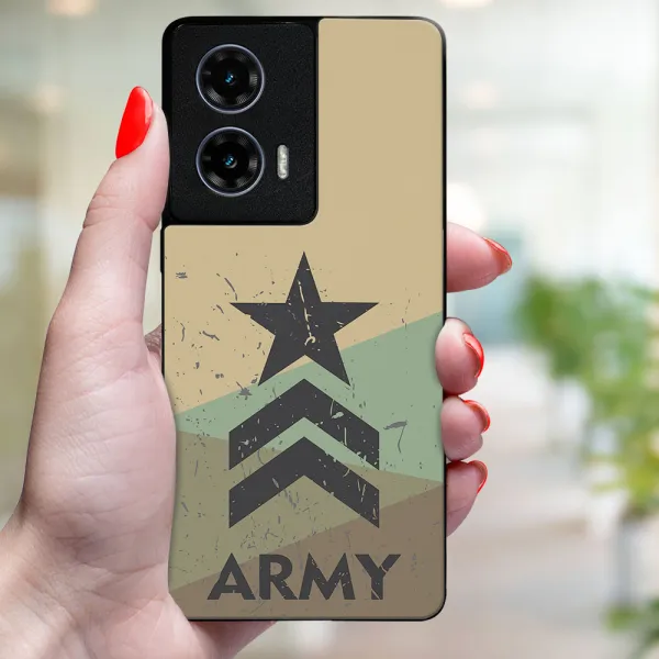 MY ART Ochranný kryt pre Motorola Moto G35 5G ARMY (236)