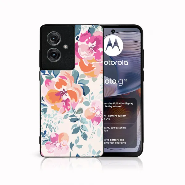 MY ART Ochranný kryt pre Motorola Moto G55 5G BLOSSOM (160)