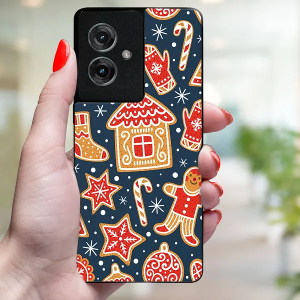 MY ART Kryt s vianočným dizajnom Motorola Moto G55 5G CHRISTMAS (069)