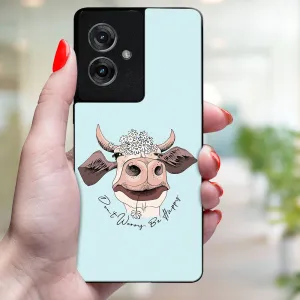 MY ART Ochranný kryt pre Motorola Moto G55 5G HAPPY COW (181)