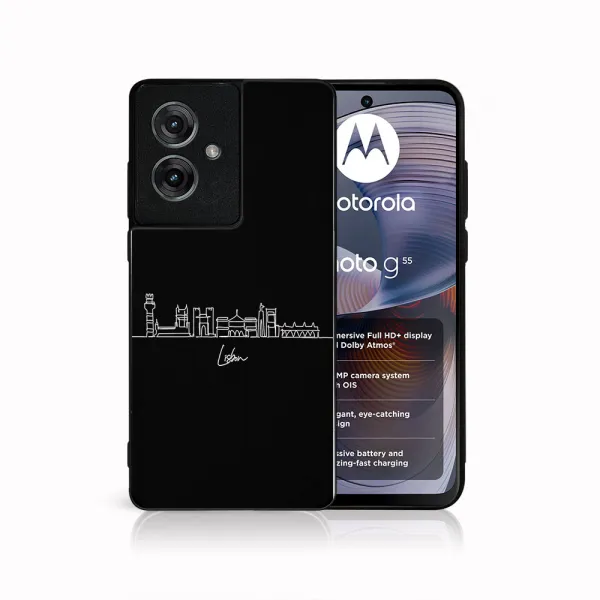 MY ART Ochranný kryt pre Motorola Moto G55 5G LISBON (206)
