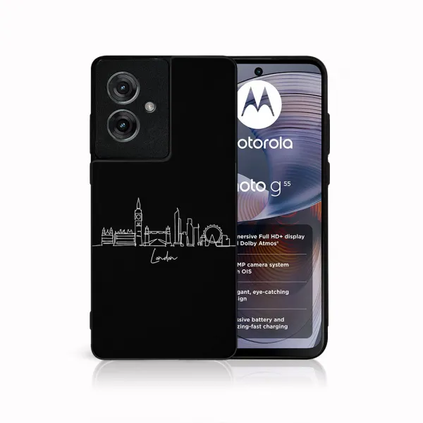 MY ART Ochranný kryt pre Motorola Moto G55 5G LONDON (208)