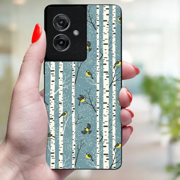 MY ART Kryt s vianočným dizajnom Motorola Moto G55 5G BIRCH (072)