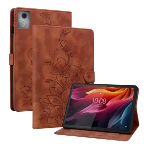 ART Zaklápacie puzdro pre Lenovo Tab K11 Plus hnedé