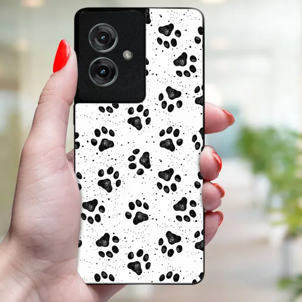 MY ART Ochranný kryt pre Motorola Moto G55 5G PAWS (185)