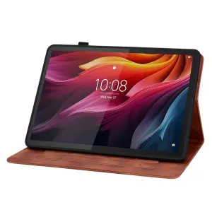 ART Zaklápacie puzdro pre Lenovo Tab K11 Plus hnedé