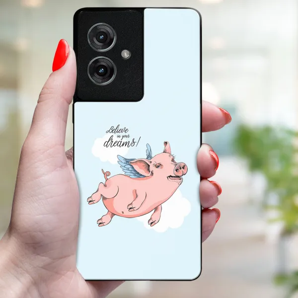 MY ART Ochranný kryt pre Motorola Moto G55 5G PIG (186)