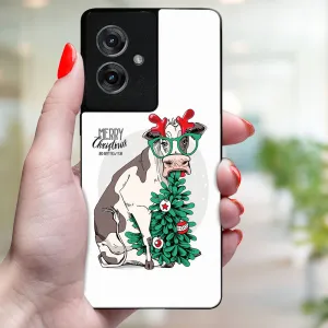 MY ART Kryt s vianočným dizajnom Motorola Moto G55 5G MERRY CHRISTMAS (074)