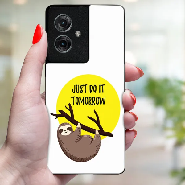 MY ART Ochranný kryt pre Motorola Moto G55 5G SLOTH (188)