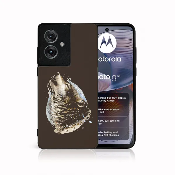 MY ART Ochranný kryt pre Motorola Moto G55 5G HOWL (244)