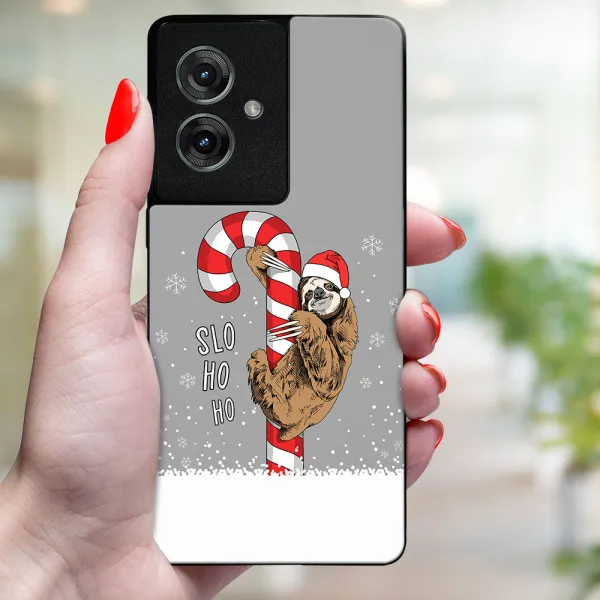 MY ART Kryt s vianočným dizajnom Motorola Moto G55 5G CANDY (076)