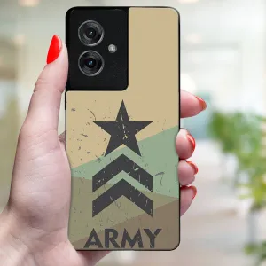 MY ART Ochranný kryt pre Motorola Moto G55 5G ARMY (236)
