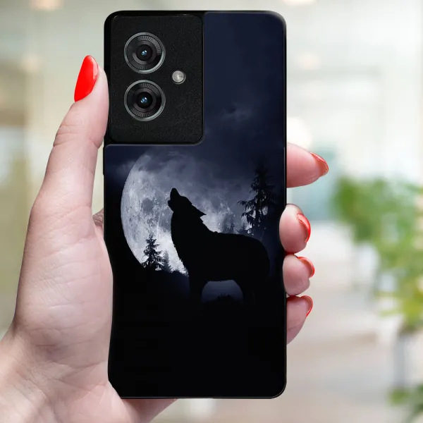 MY ART Ochranný kryt pre Motorola Moto G55 5G WOLF (247)