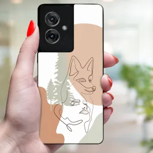 MY ART Ochranný kryt pre Motorola Moto G55 5G FOX (191)