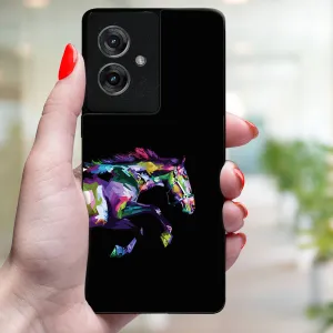 MY ART Ochranný kryt pre Motorola Moto G55 5G HORSE (249)