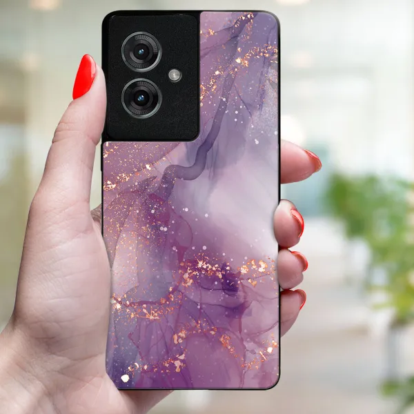 MY ART Ochranný kryt pre Motorola Moto G55 5G PURPLE (148)