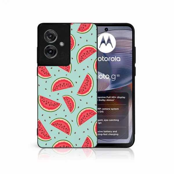 MY ART Ochranný kryt pre Motorola Moto G55 5G WATERMELON (120)