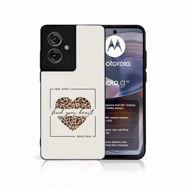 MY ART Ochranný kryt pre Motorola Moto G55 5G WILD HEART (241)