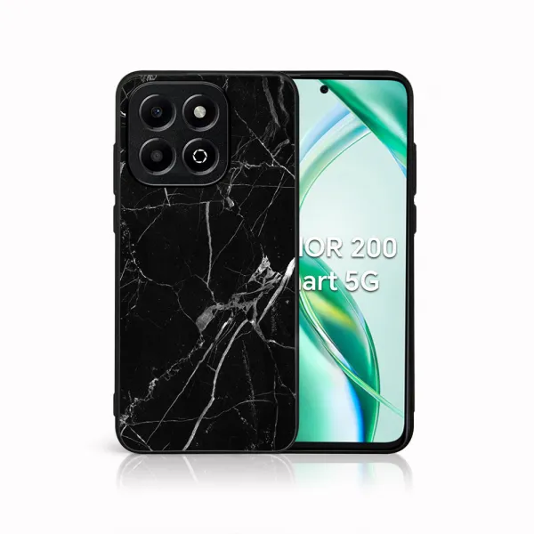 MY ART Ochranný kryt pre Honor 200 Smart 5G BLACK MARBLE (142)
