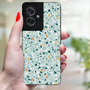 MY ART Ochranný kryt pre Motorola Moto G55 5G BLUE TERRAZZO (164)