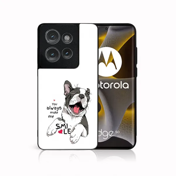 MY ART Ochranný kryt pre Motorola Edge 50 SMILE (189)