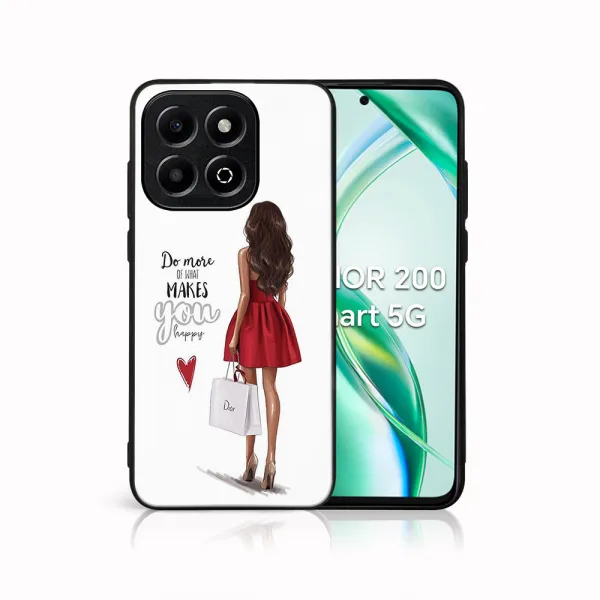MY ART Ochranný kryt pre Honor 200 Smart 5G RED DRESS (137)