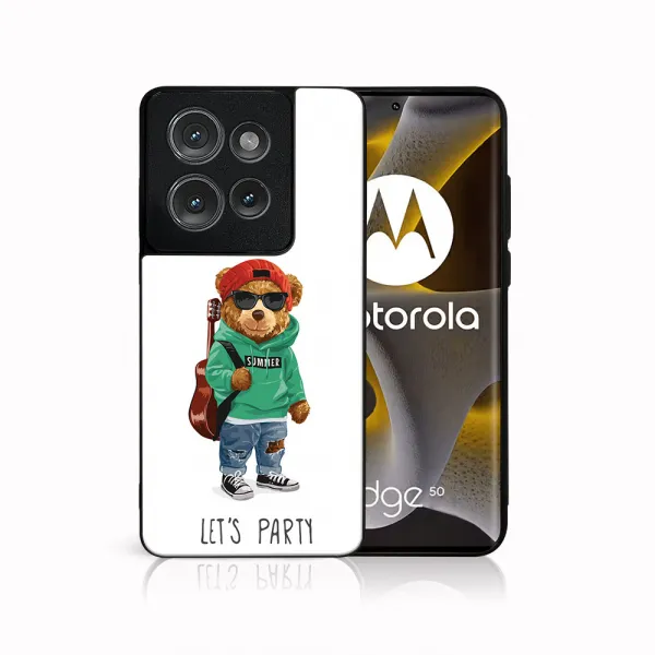MY ART Ochranný kryt pre Motorola Edge 50 BEAR (177)