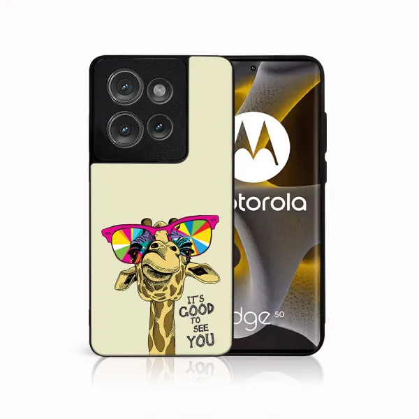 MY ART Ochranný kryt pre Motorola Edge 50 GIRAFFE (180)