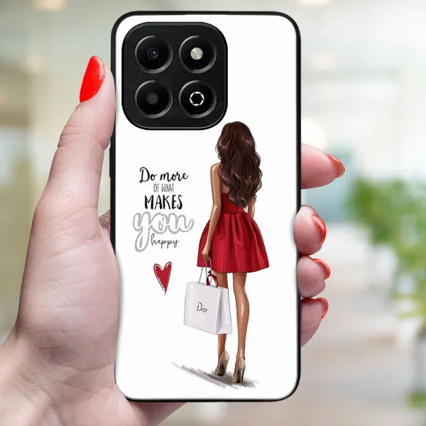MY ART Ochranný kryt pre Honor 200 Smart 5G RED DRESS (137)