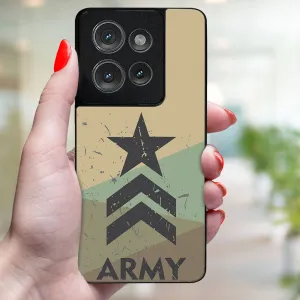 MY ART Ochranný kryt pre Motorola Edge 50 ARMY (236)