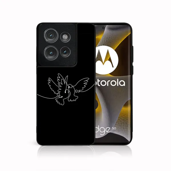 MY ART Ochranný kryt pre Motorola Edge 50 WHITE DOVE (195)