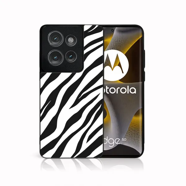 MY ART Ochranný kryt pre Motorola Edge 50 ZEBRA (237)