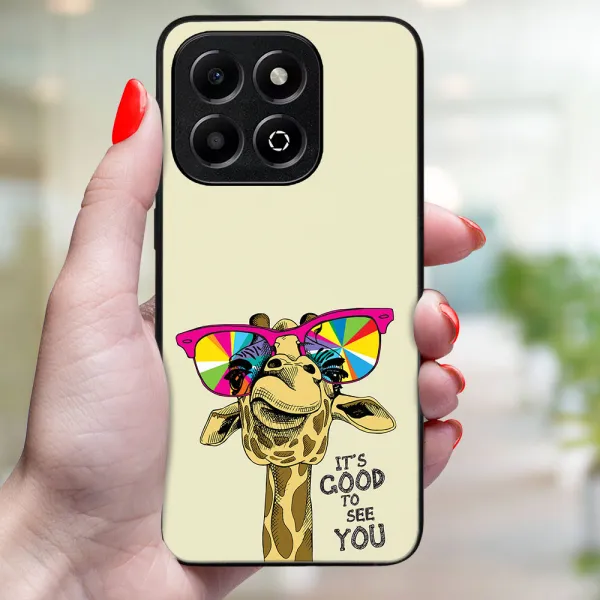 MY ART Ochranný kryt pre Honor X6b GIRAFFE (180)