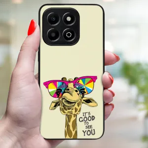 MY ART Ochranný kryt pre Honor X6b GIRAFFE (180)